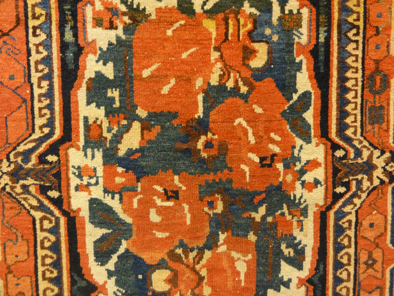35216 Antique Bakhtiari Flower Rug