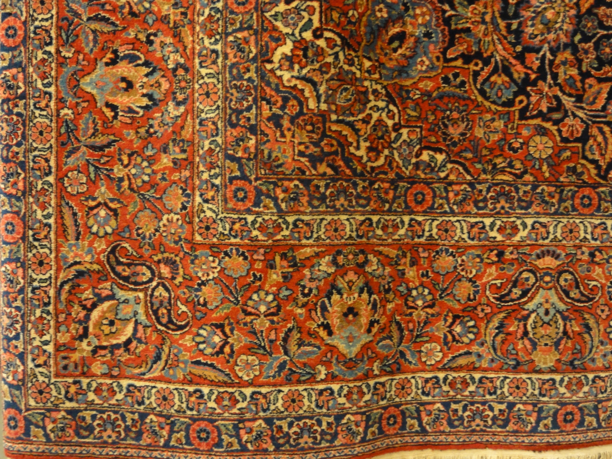 28529 Antique Kashan Rug
