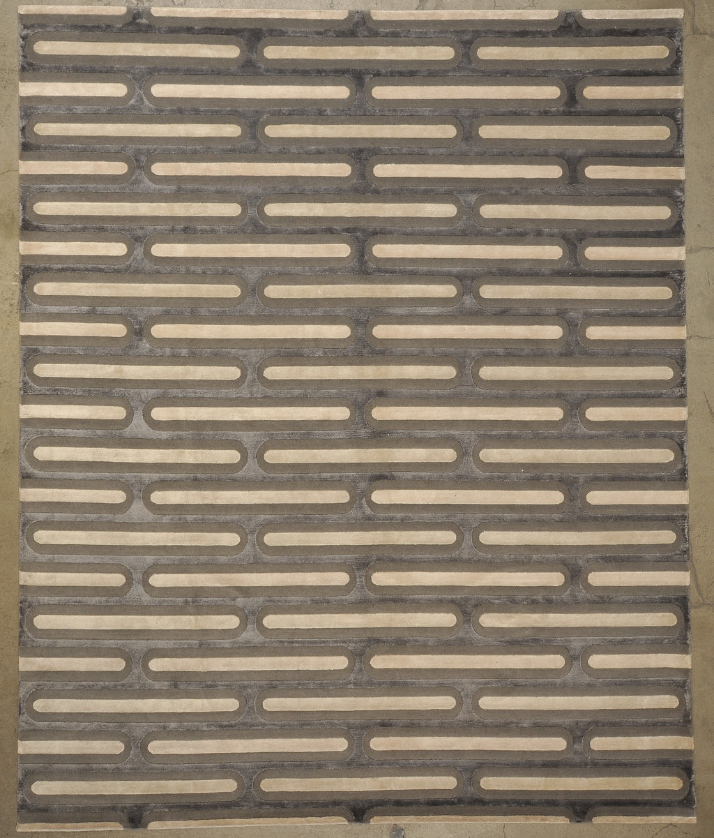 Modern Grey rugs and more oriental carpet 33395-