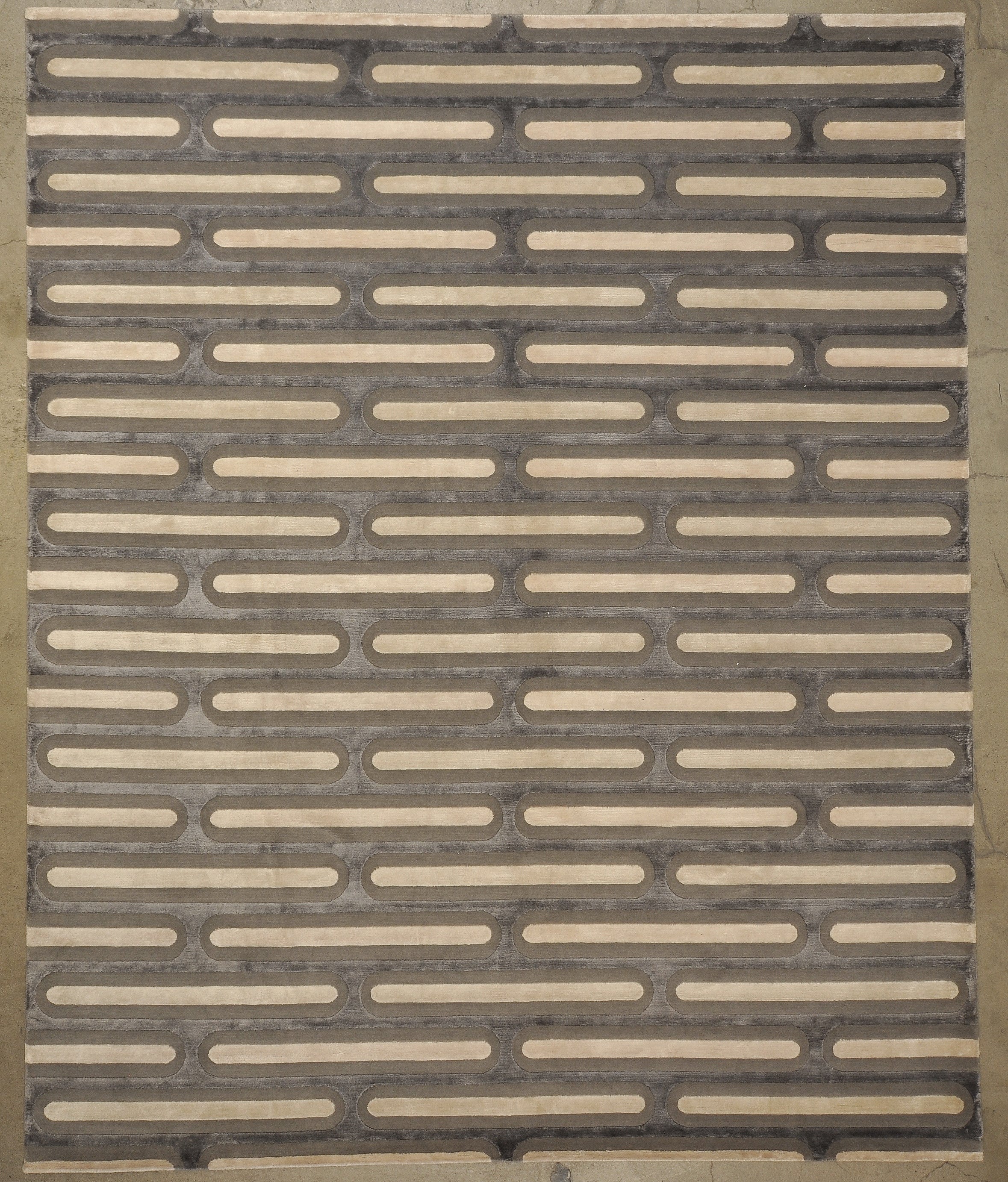 Modern Grey rugs and more oriental carpet 33395-