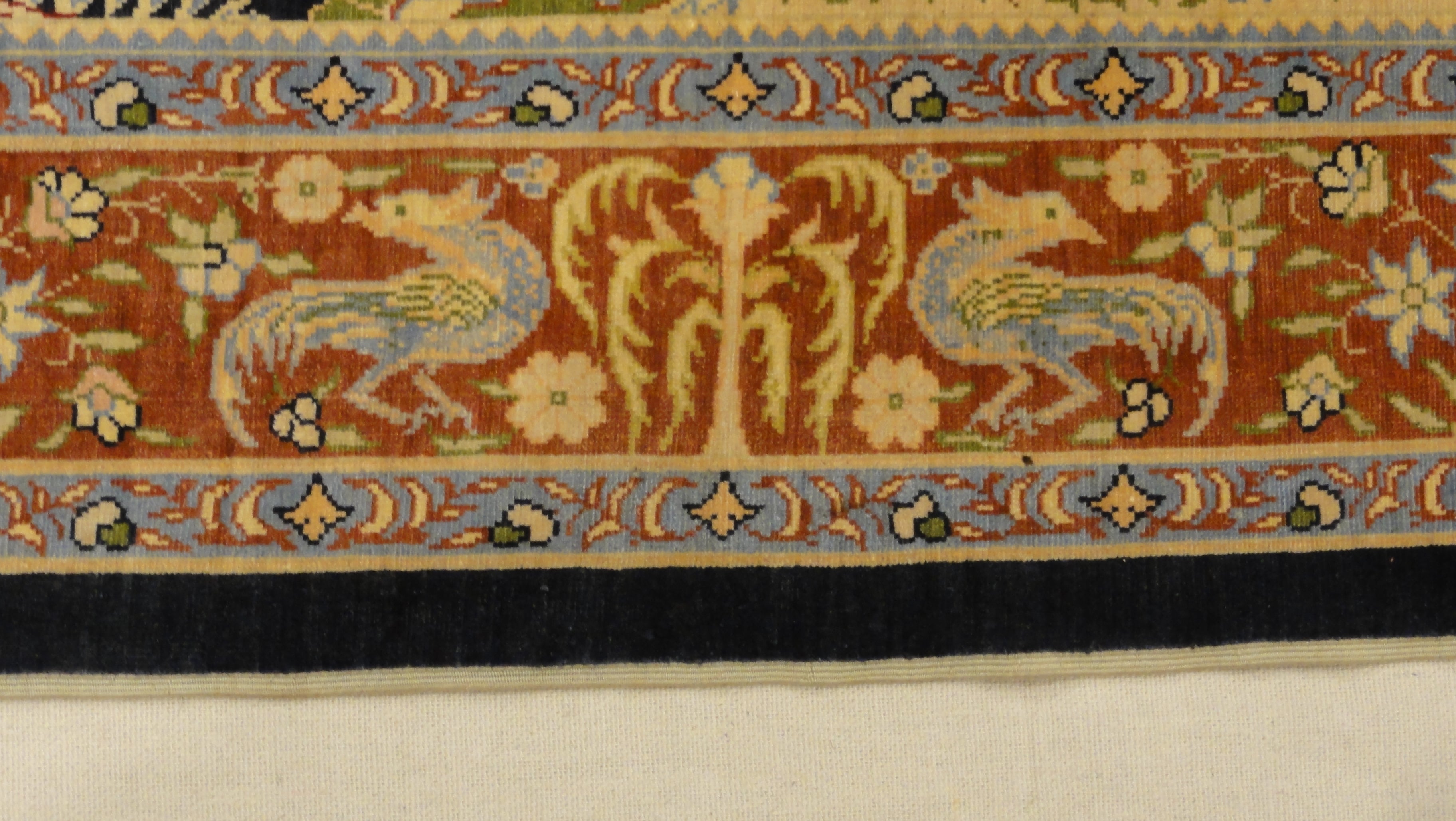 Vintage Silk Hereke 34525