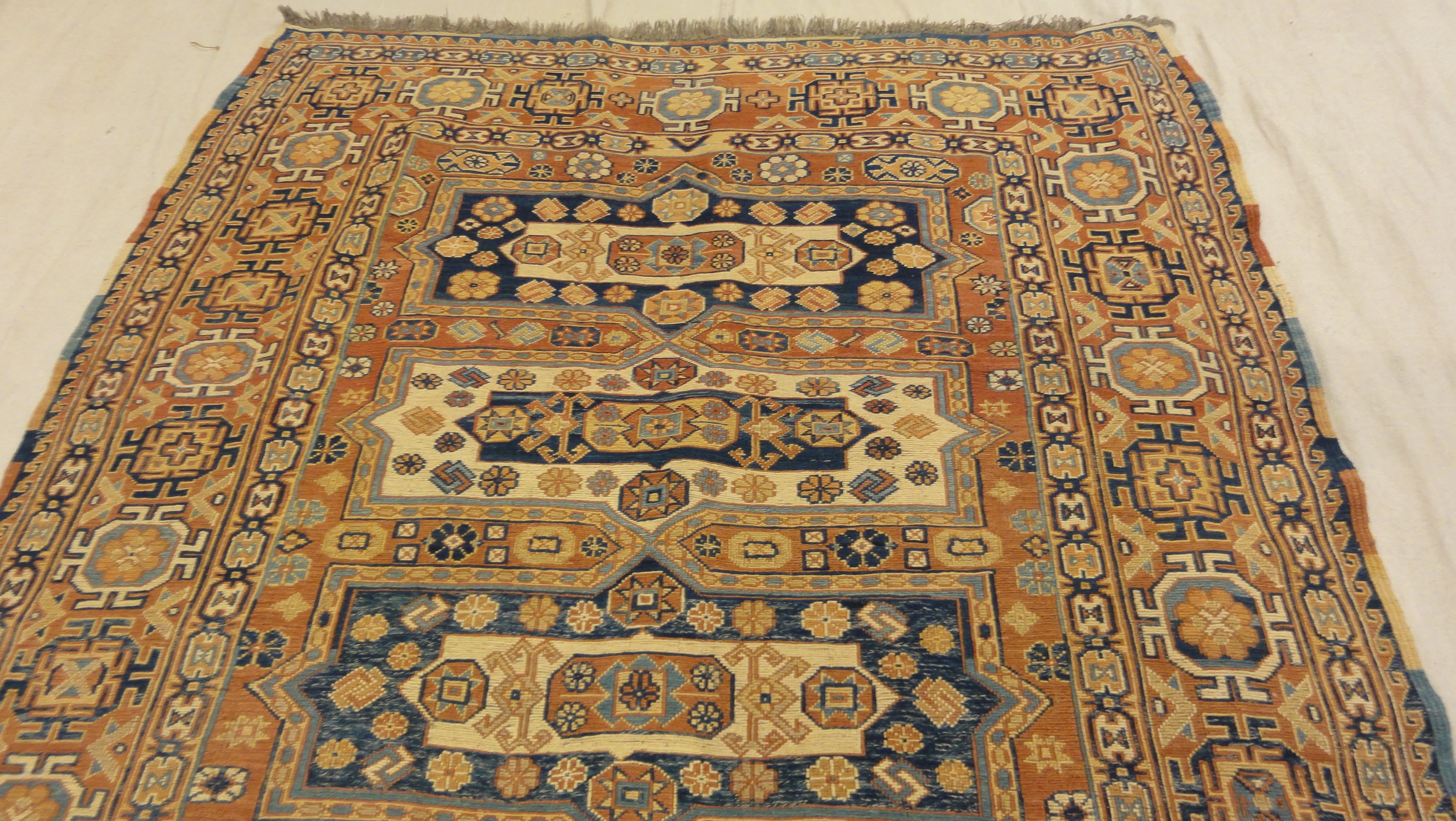 Antique Soumak Rug 34642
