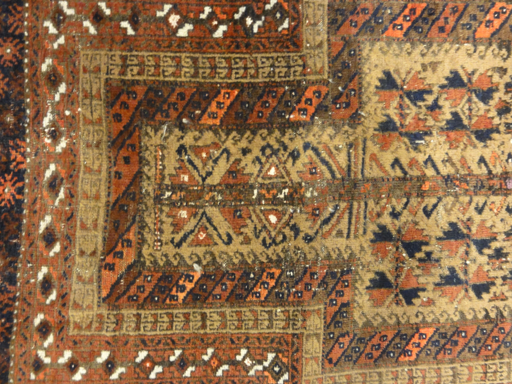 30234 Antique Original Persian Baluch Meditation Rug