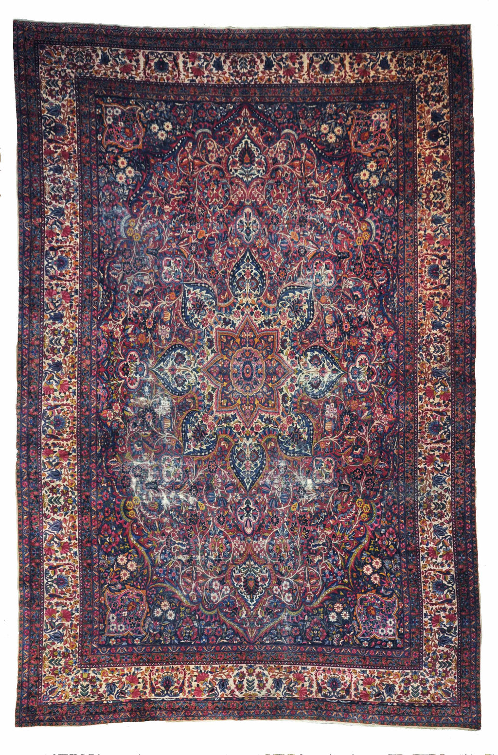 Antique Ravar Kerman-Rugs and More