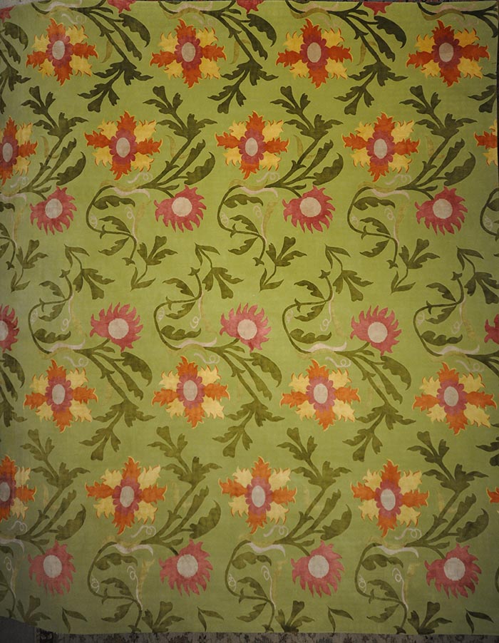 Floral Wool & Silk Tibetan rugs and more oriental carpet 31395-