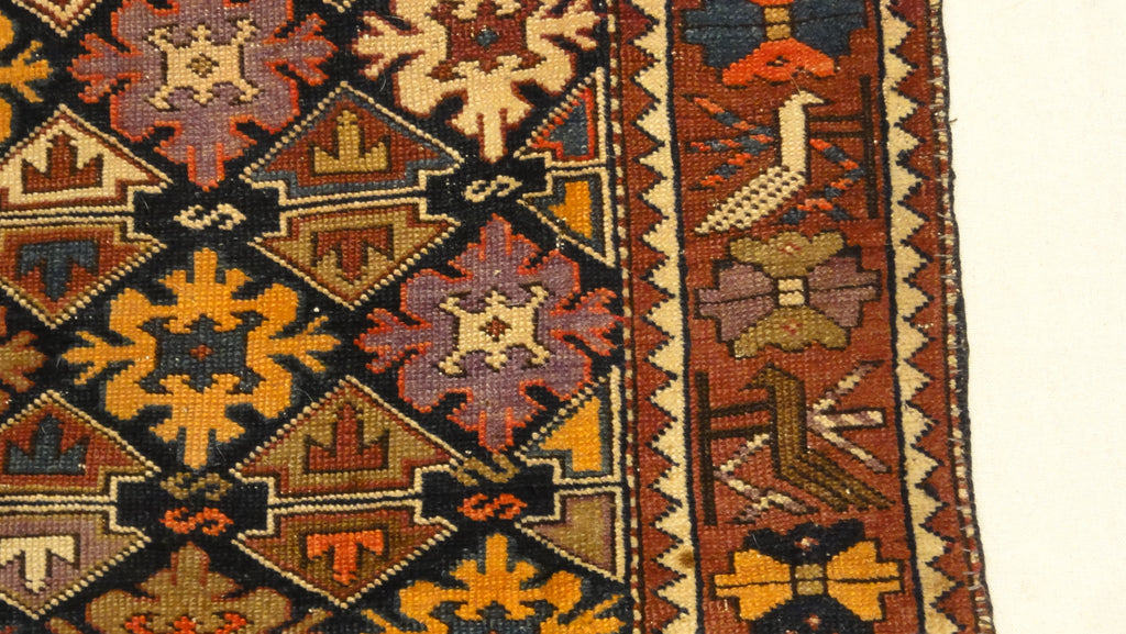 34604 Antique Shirvan Rug
