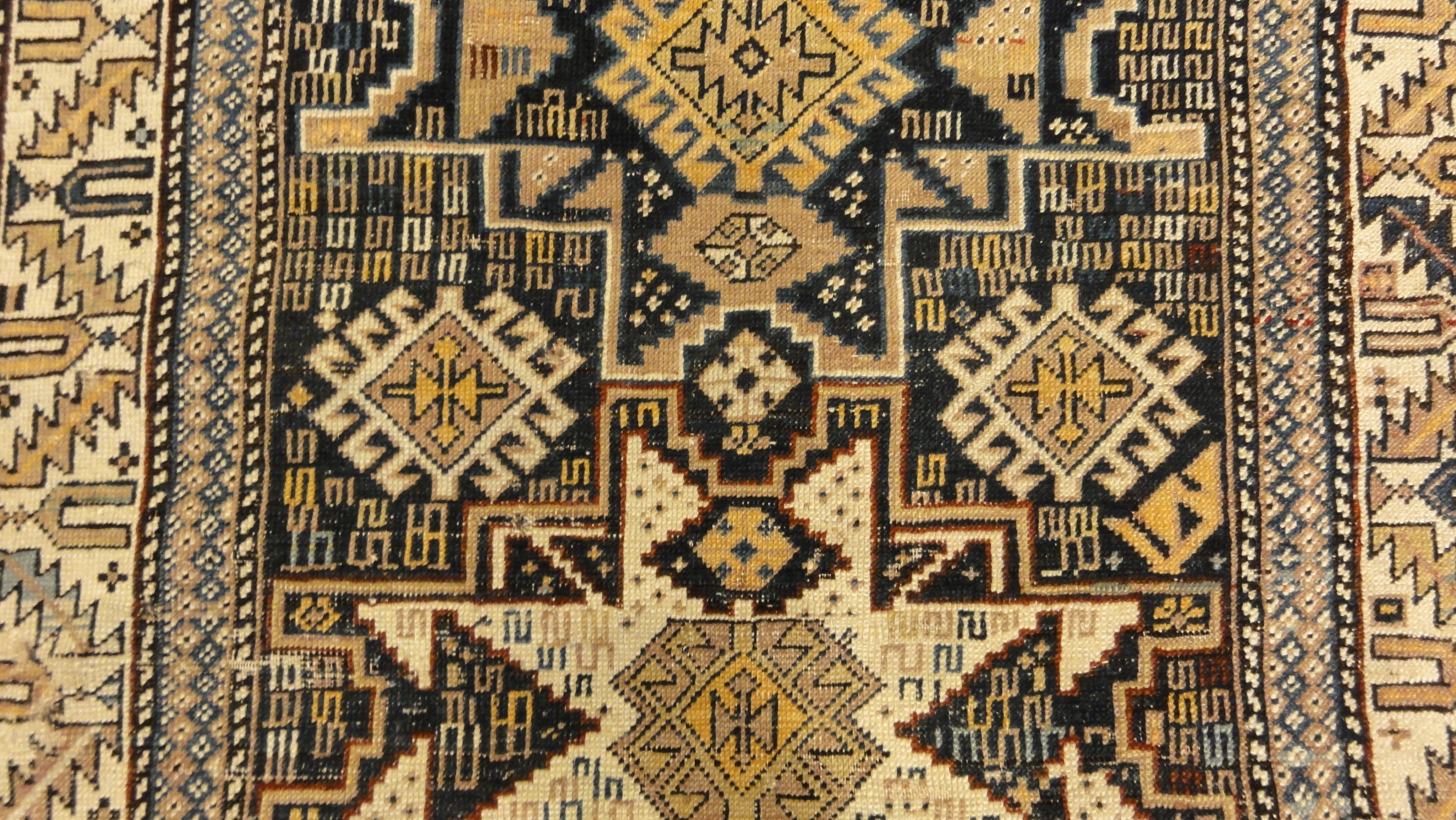 34573 Antique Shirvan Rug