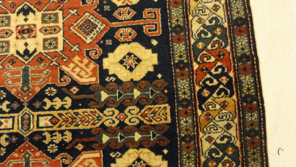 34563 Antique Shirvan Rug