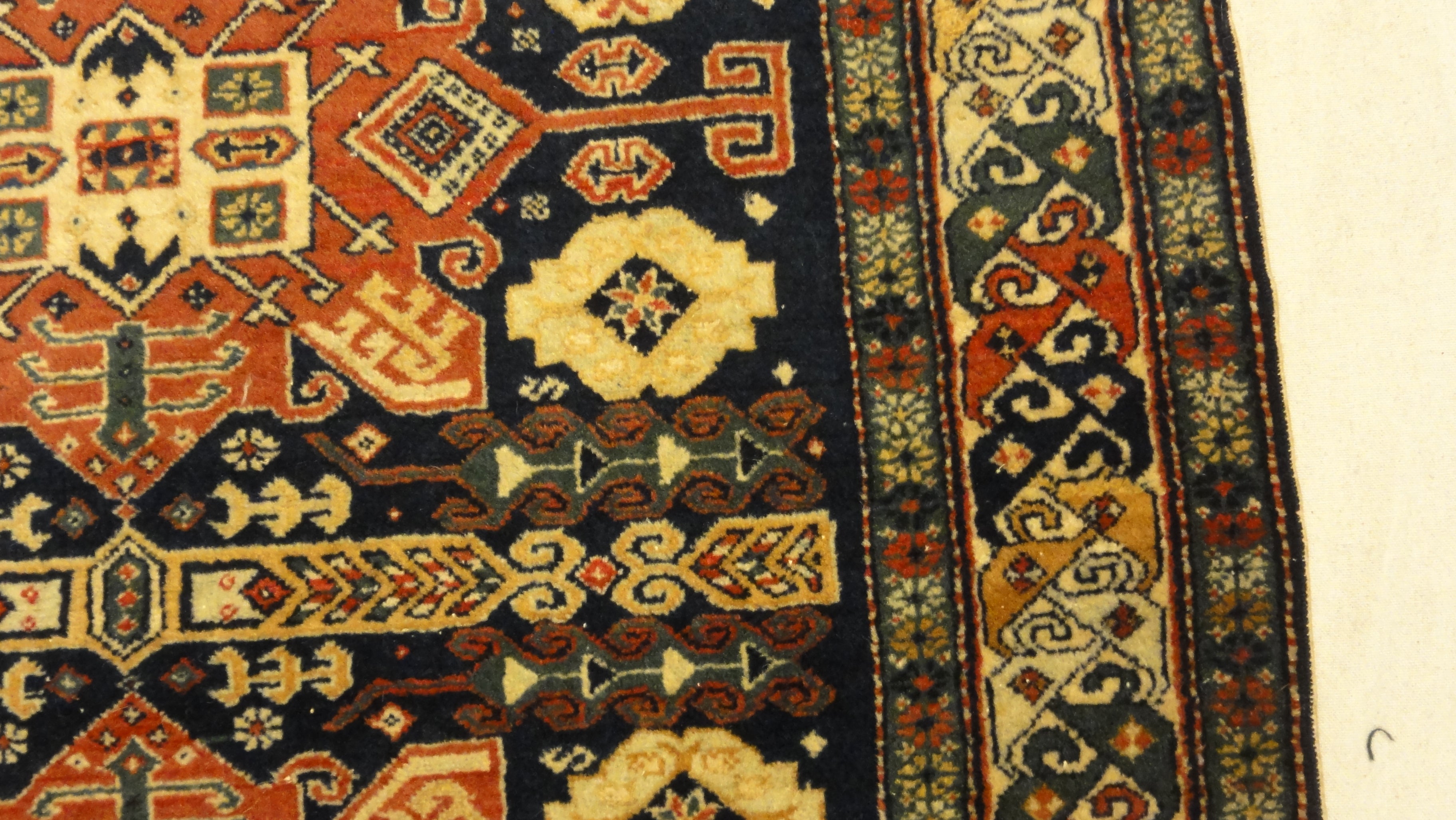 34563 Antique Shirvan Rug