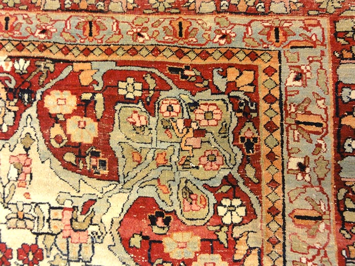 Antique Kerman Ravar | Rugs & More | Santa Barbara Design Center |