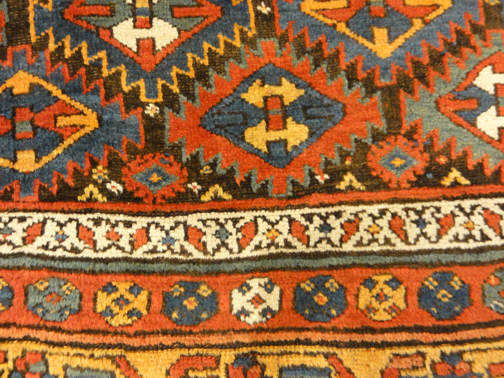 Rare Antique Shahsavan Savojbolagh Rug 30655