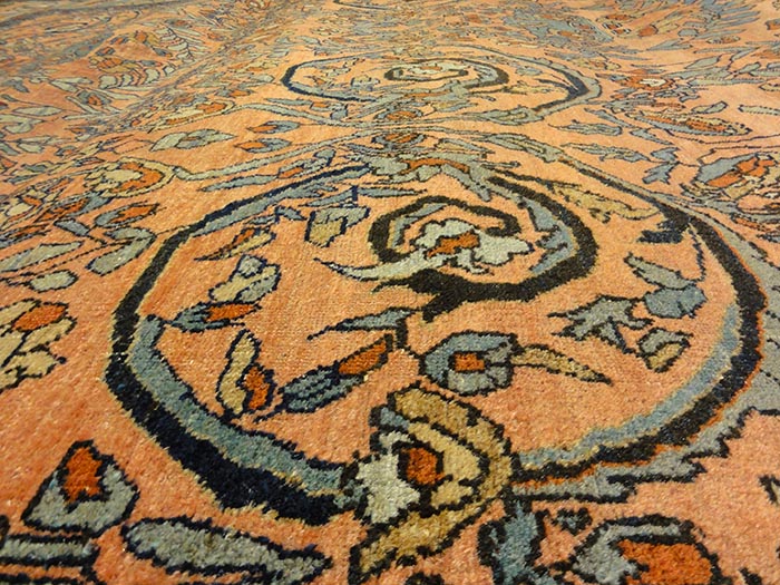 Antique Persian Bijar Mostufi Design | Santa Barbara Design Center | Rugs and More