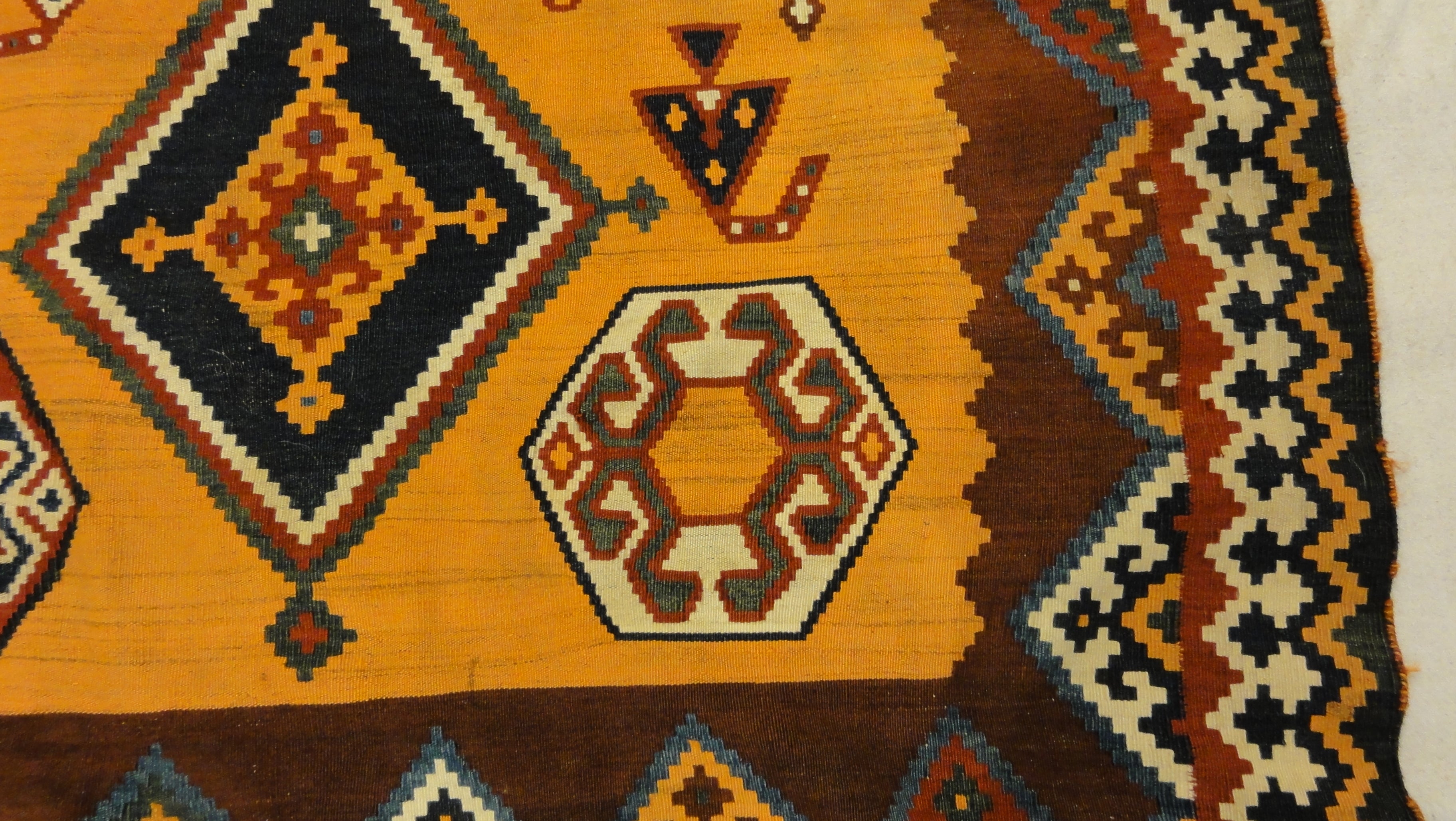 Antique Qashqai Kelim 34635