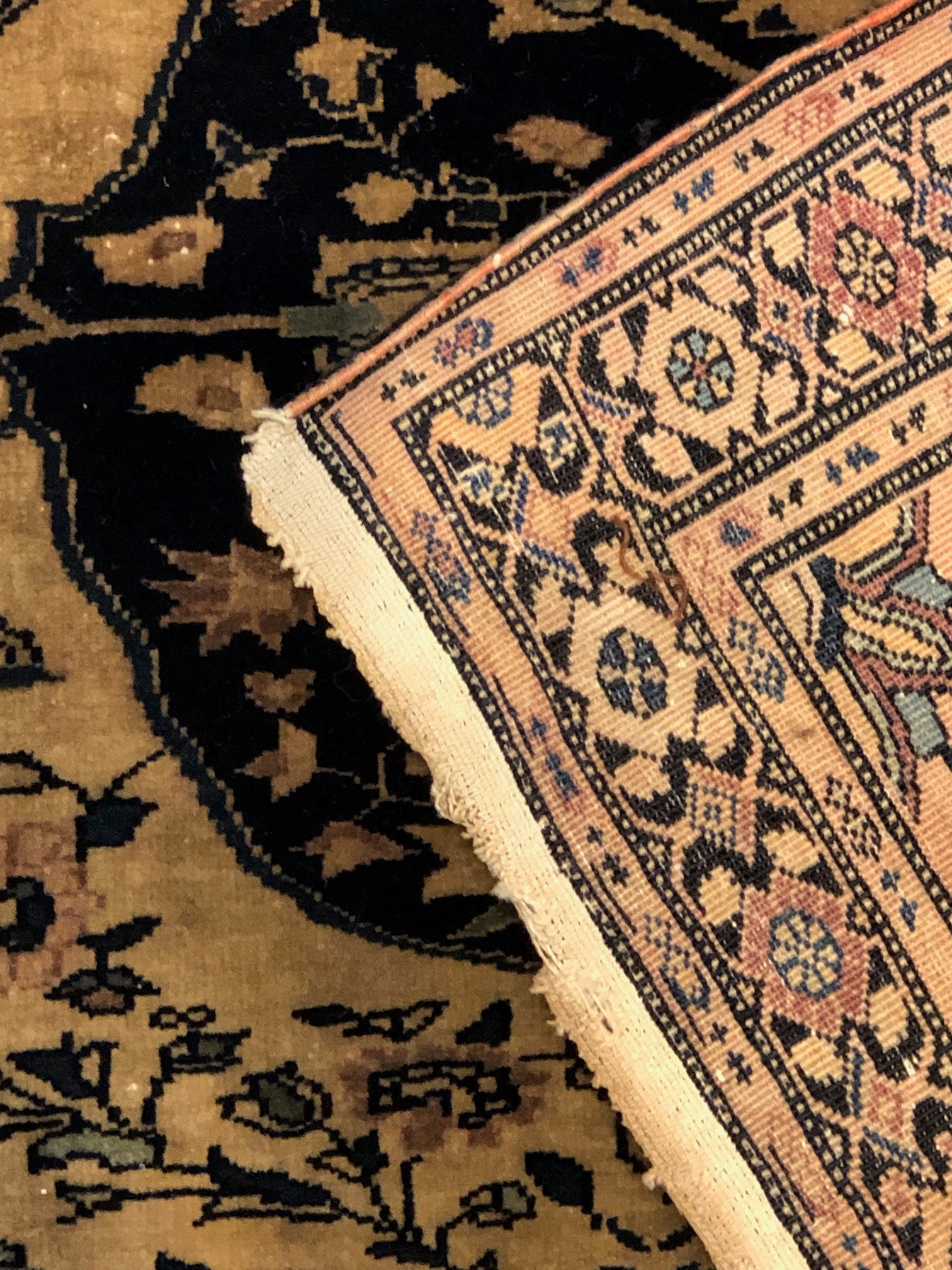 38235 Antique Rare Farahan Poshti