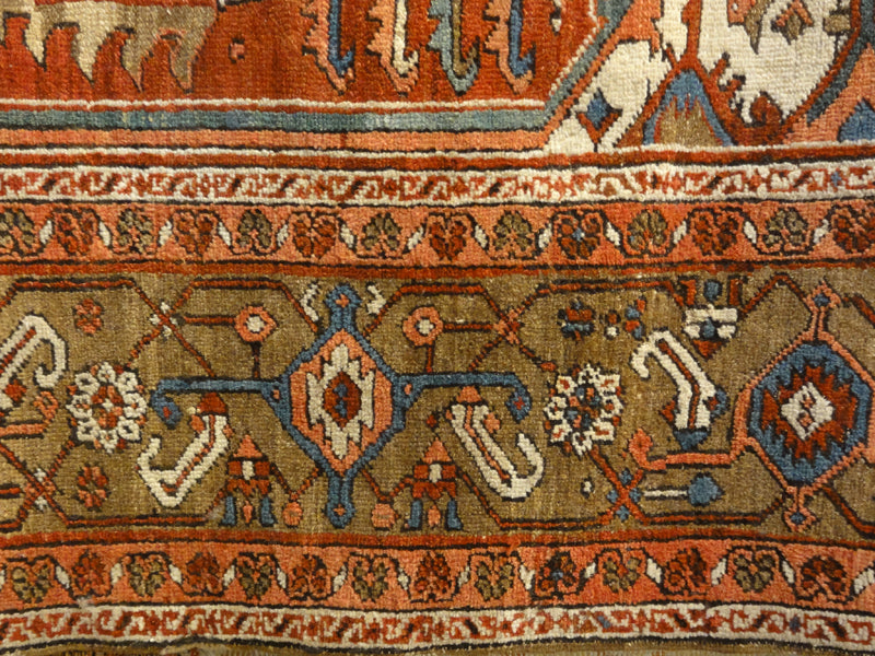 Antique Serapi Rug 35929