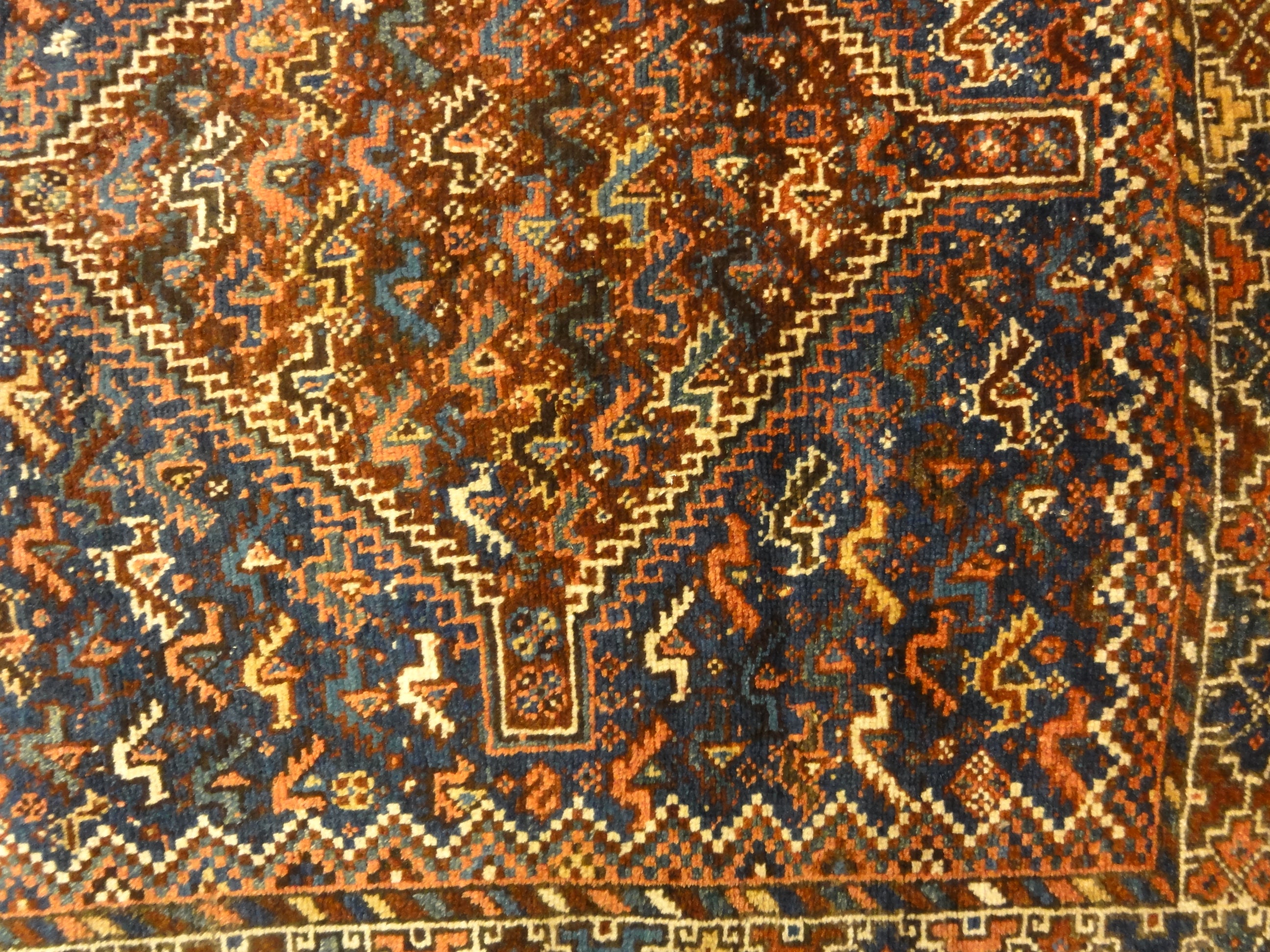 Antique Khamseh Classical Pieces - Rugs & More - Santa Barbara Design Center