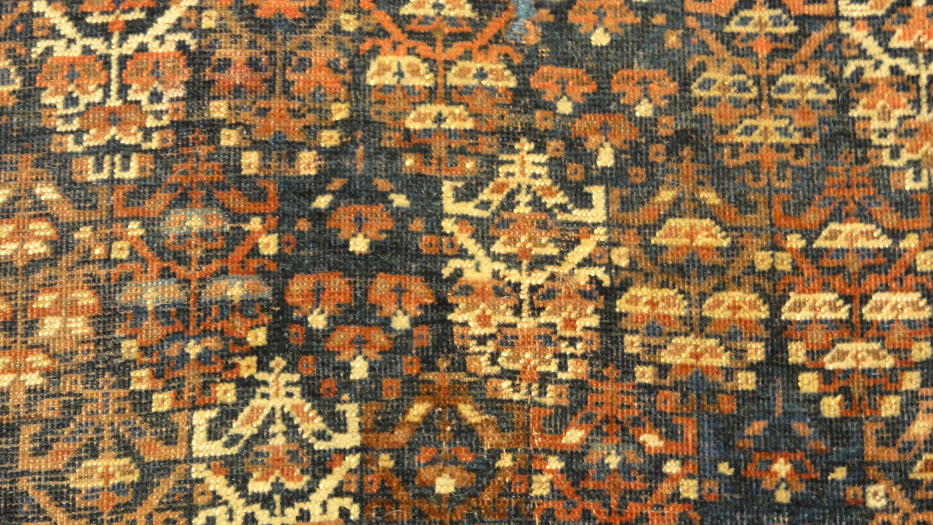 Antique Khamseh Rug 34552