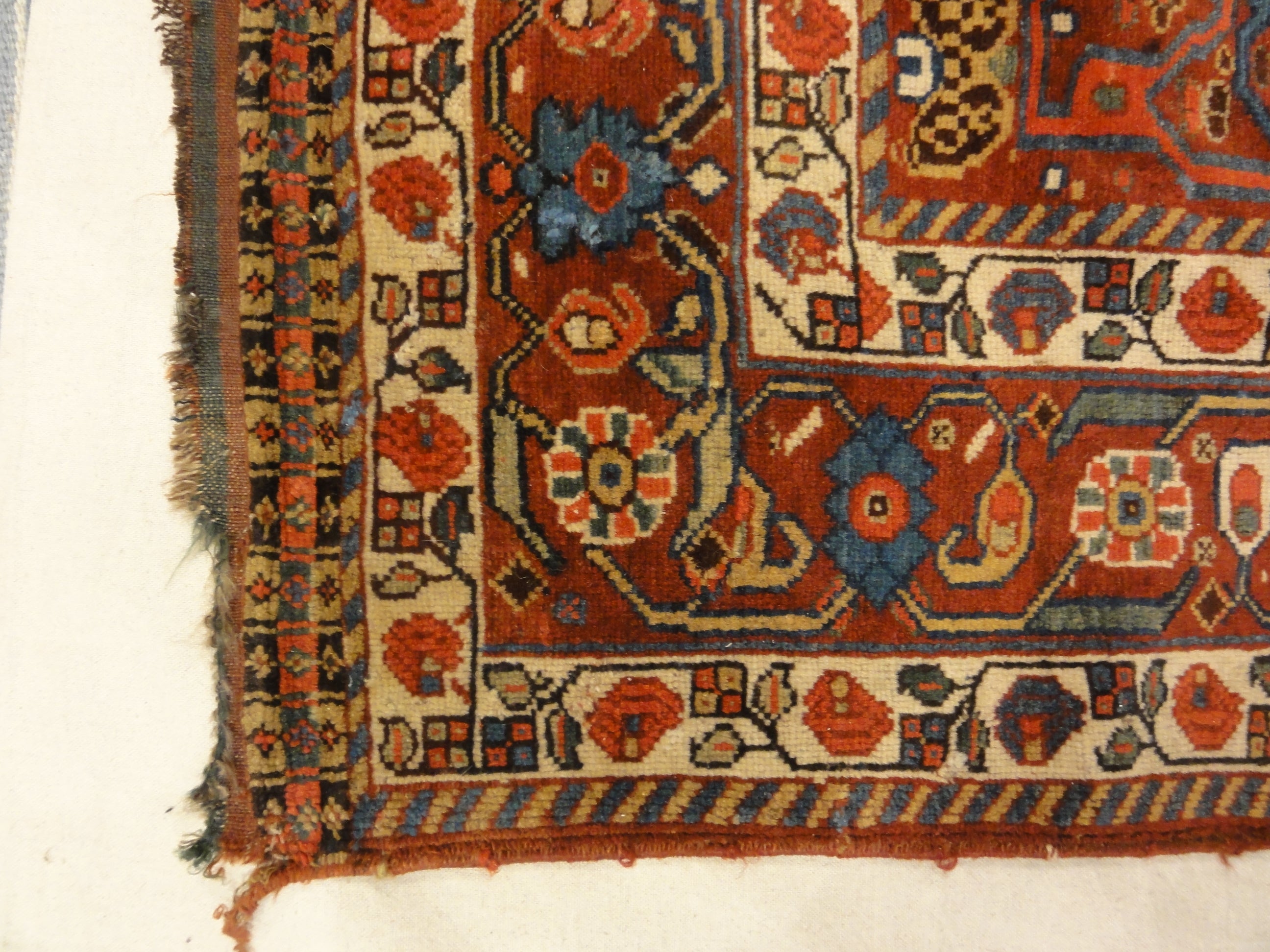 Antique Khamseh Woven C. 1875 Rugs & More-Santa Barbara Design Center
