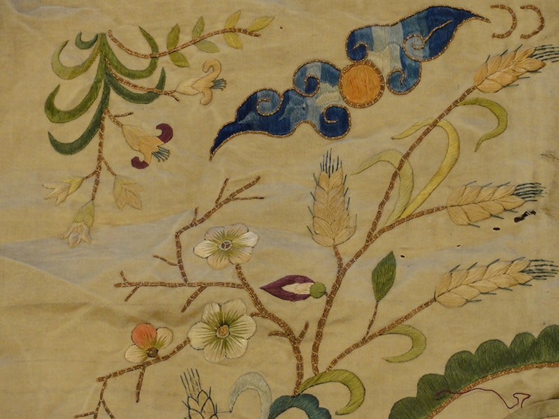 Rare Chinese Silk Textile 31750
