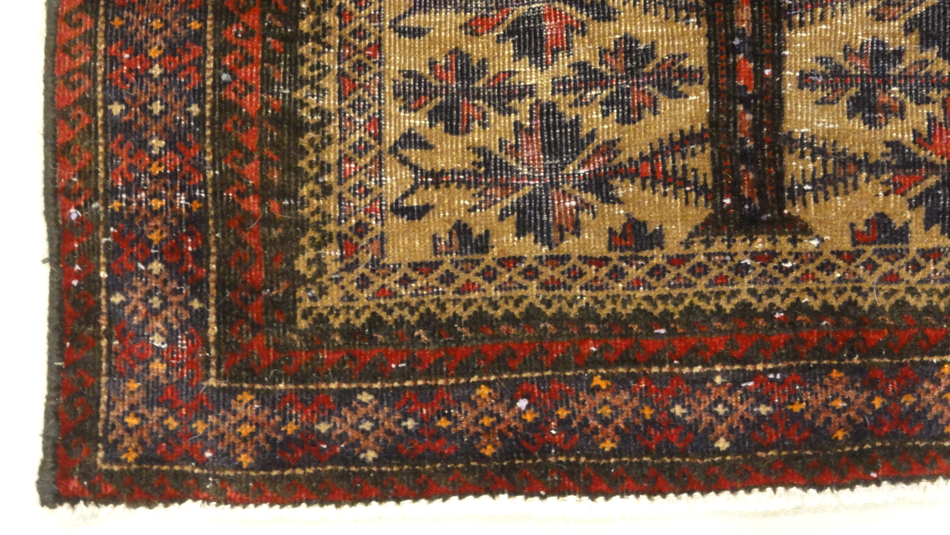 34631 Antique Baluchi Rug