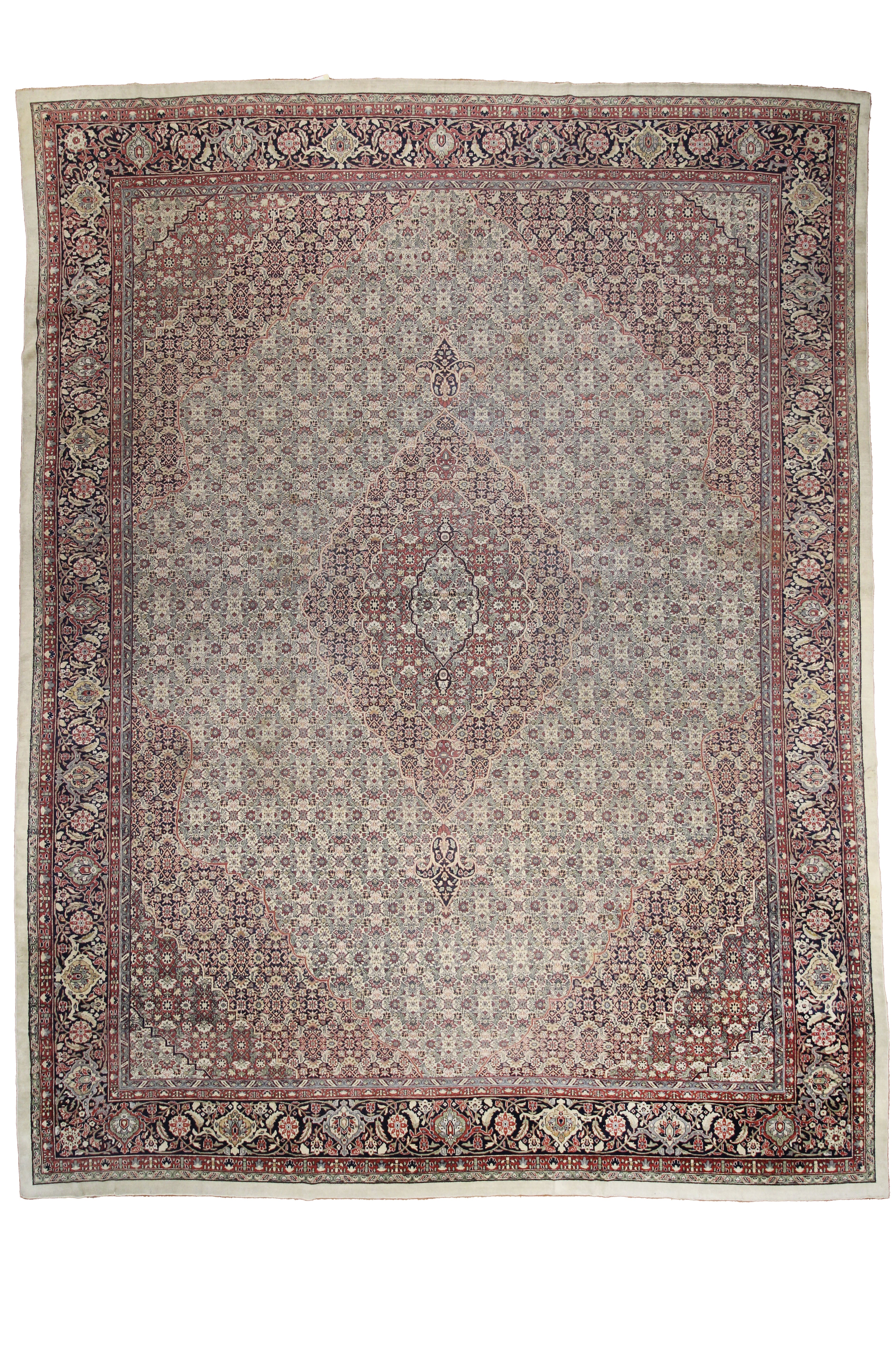 28339 Rare Antique Agra Indian