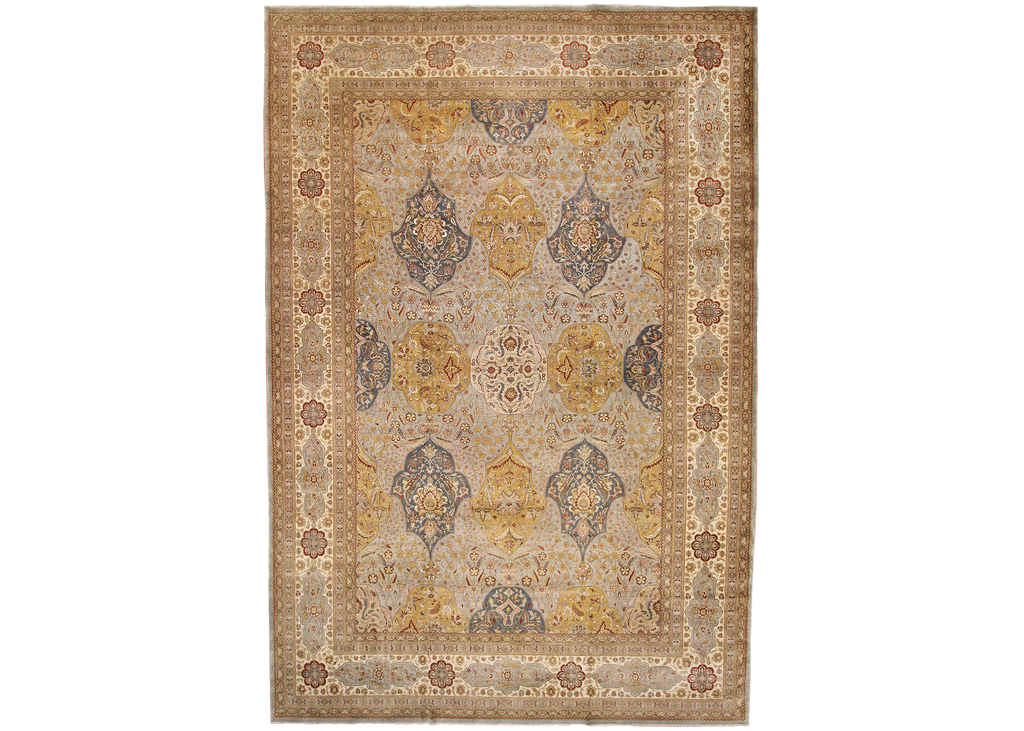 Finest Haji-Jalili Tabriz all organic dyes and hand sput wool 29182