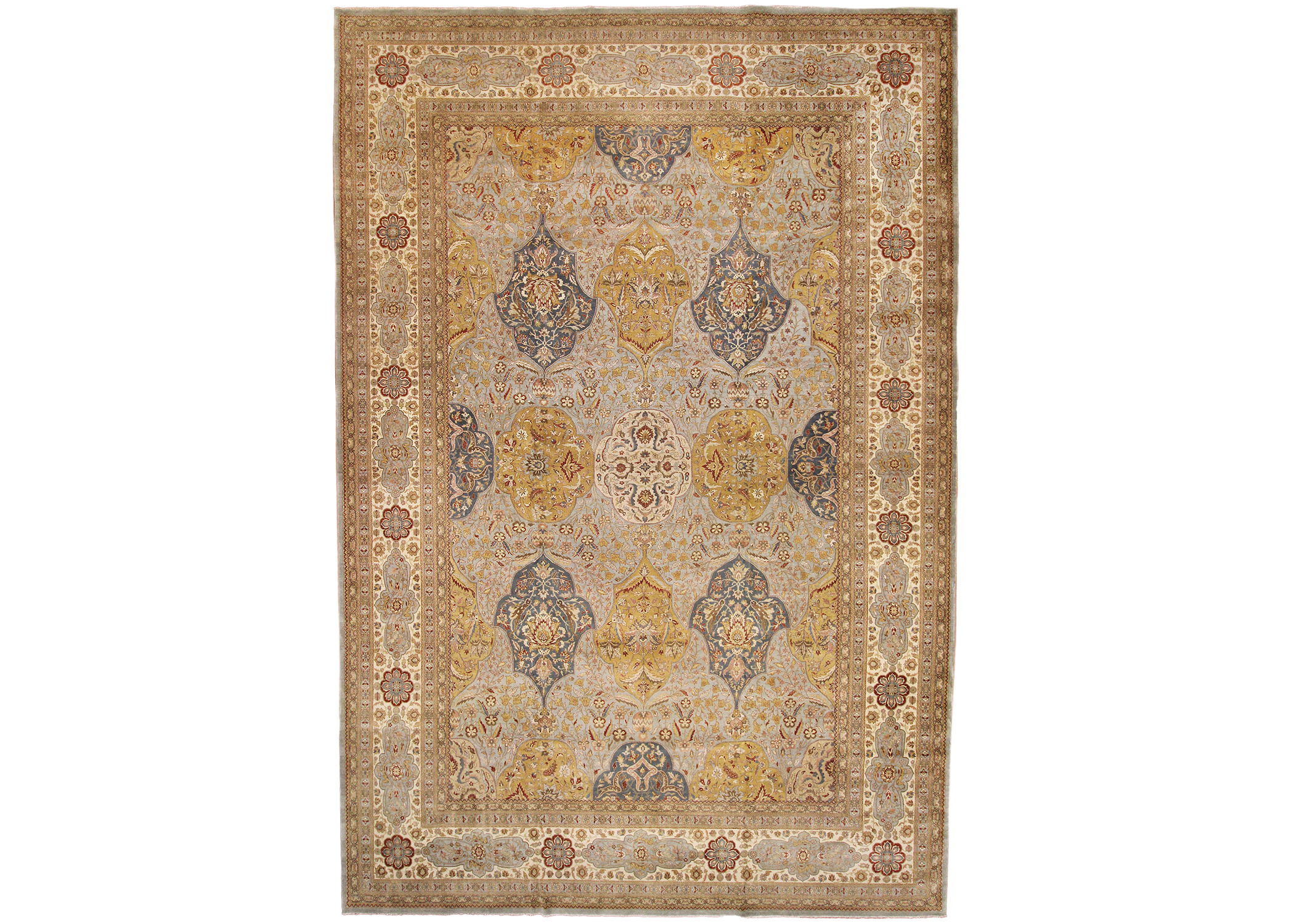 Finest Haji-Jalili Tabriz all organic dyes and hand sput wool 29182