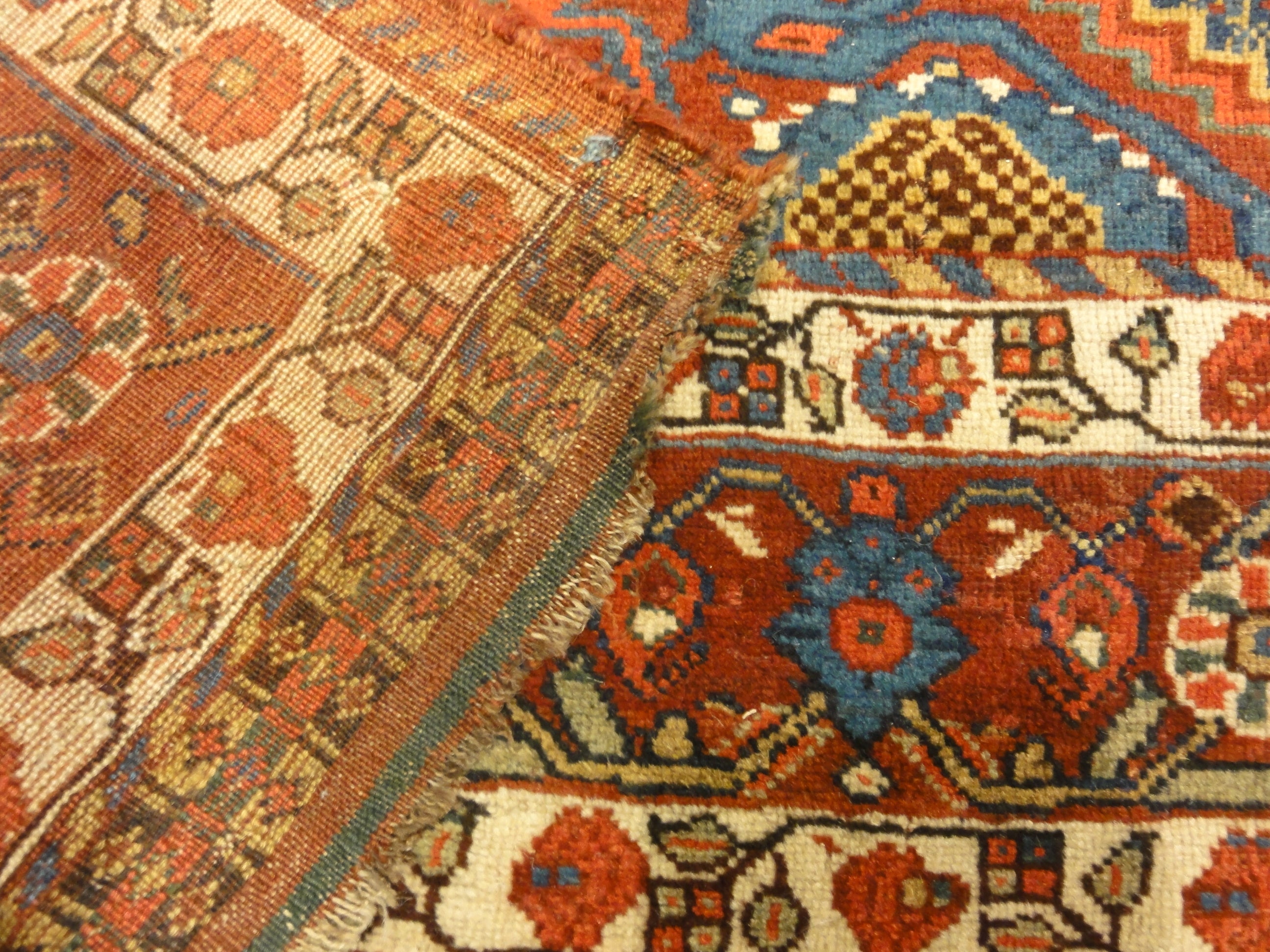 Antique Khamseh Woven C. 1875 Rugs & More-Santa Barbara Design Center