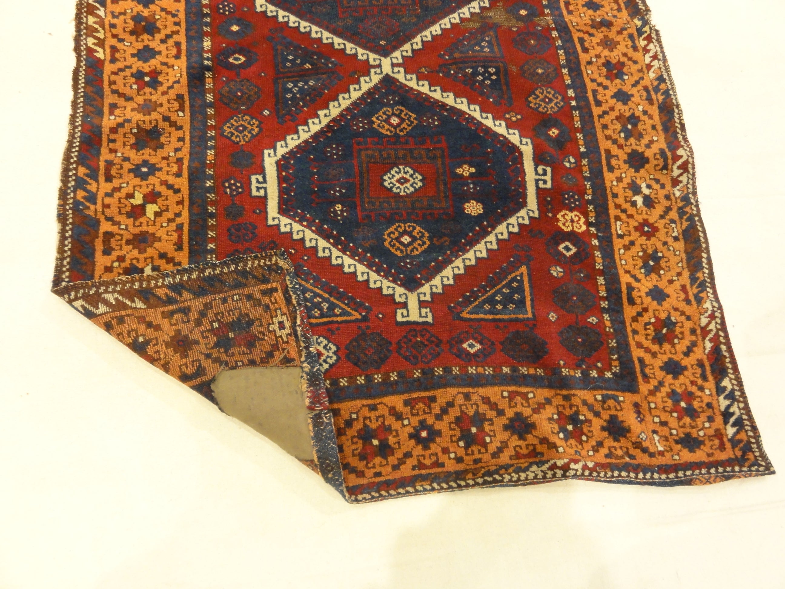 Antique Colorful Turkish Rug 30064