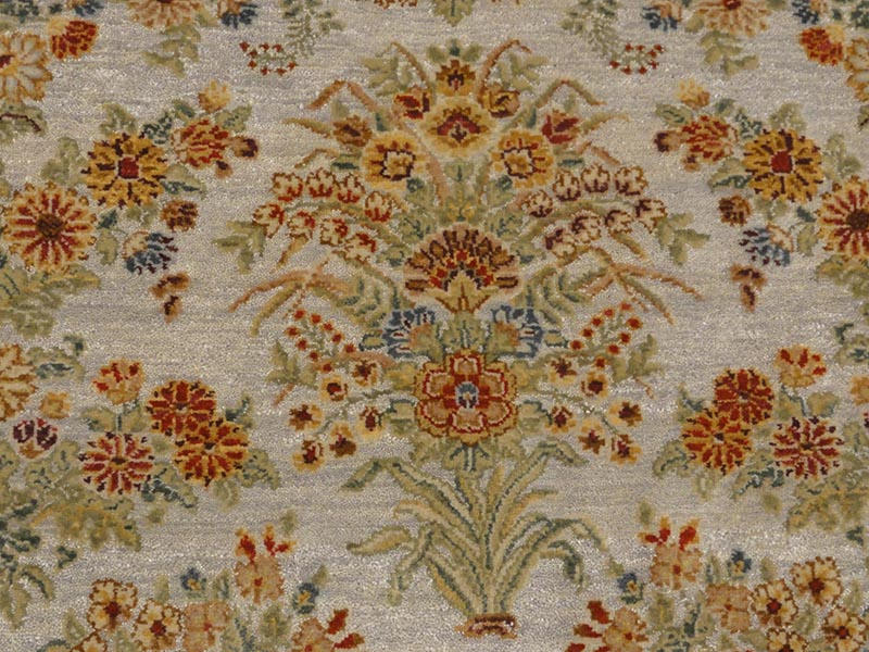 43565 Finest Mughal Agra Rug XIII