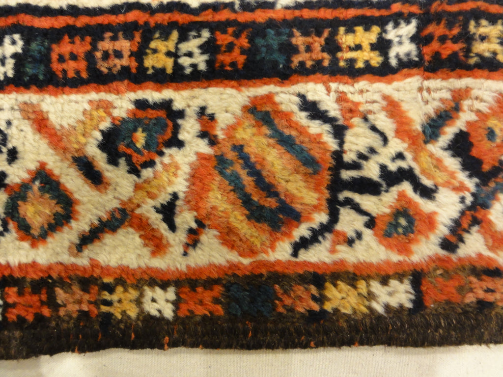 Antique Lori South Persian. A piece of genuine authentic antique woven carpet art sold by Santa Barbara Design Center, Rugs and More.