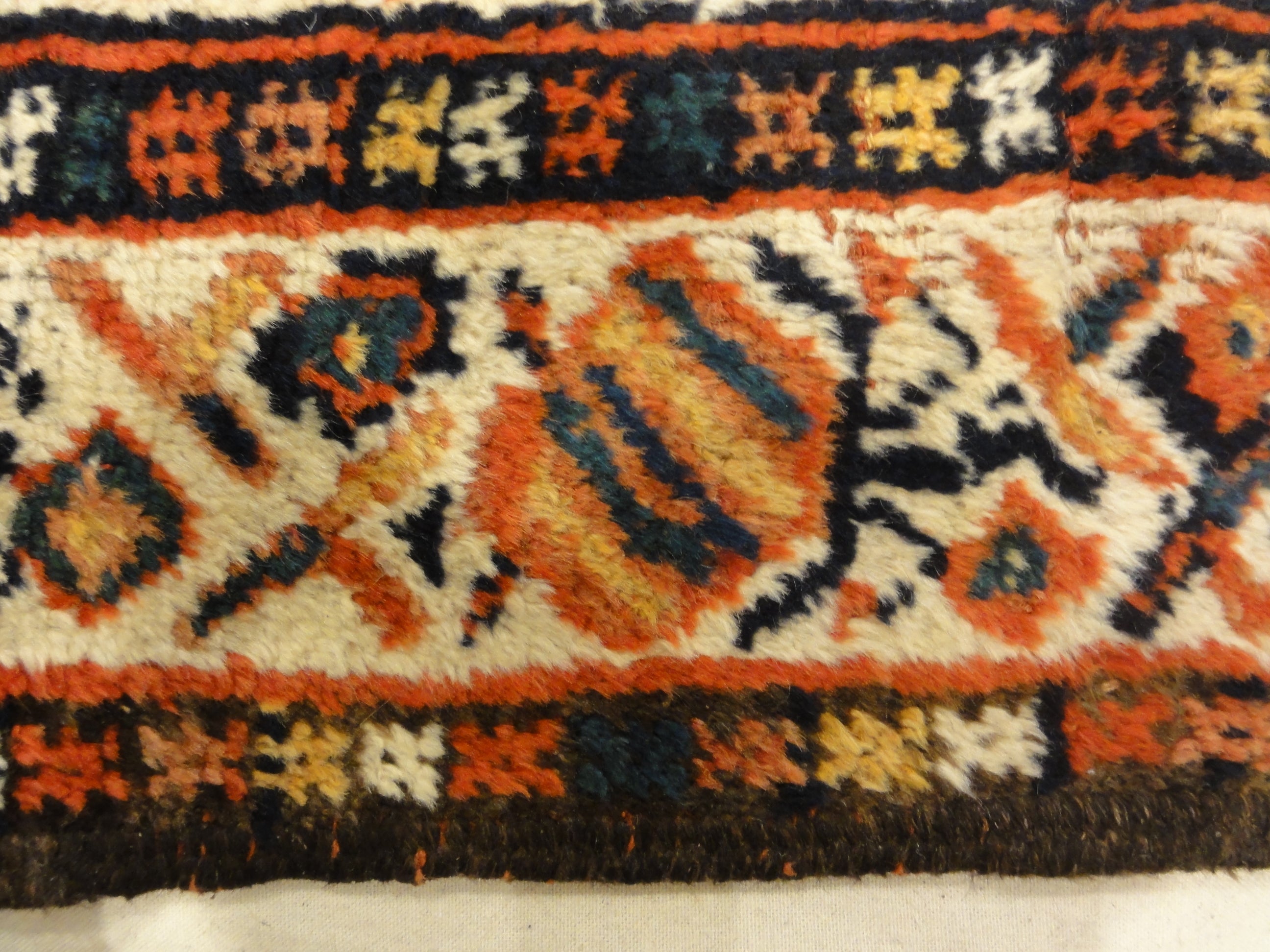 Antique Lori South Persian. A piece of genuine authentic antique woven carpet art sold by Santa Barbara Design Center, Rugs and More.