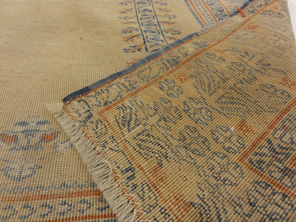 Antique Transylvanian 17th Century Turkish Prayer Rug. A fine piece of genuine woven carpet art sold at the Santa Barbara Design Center.