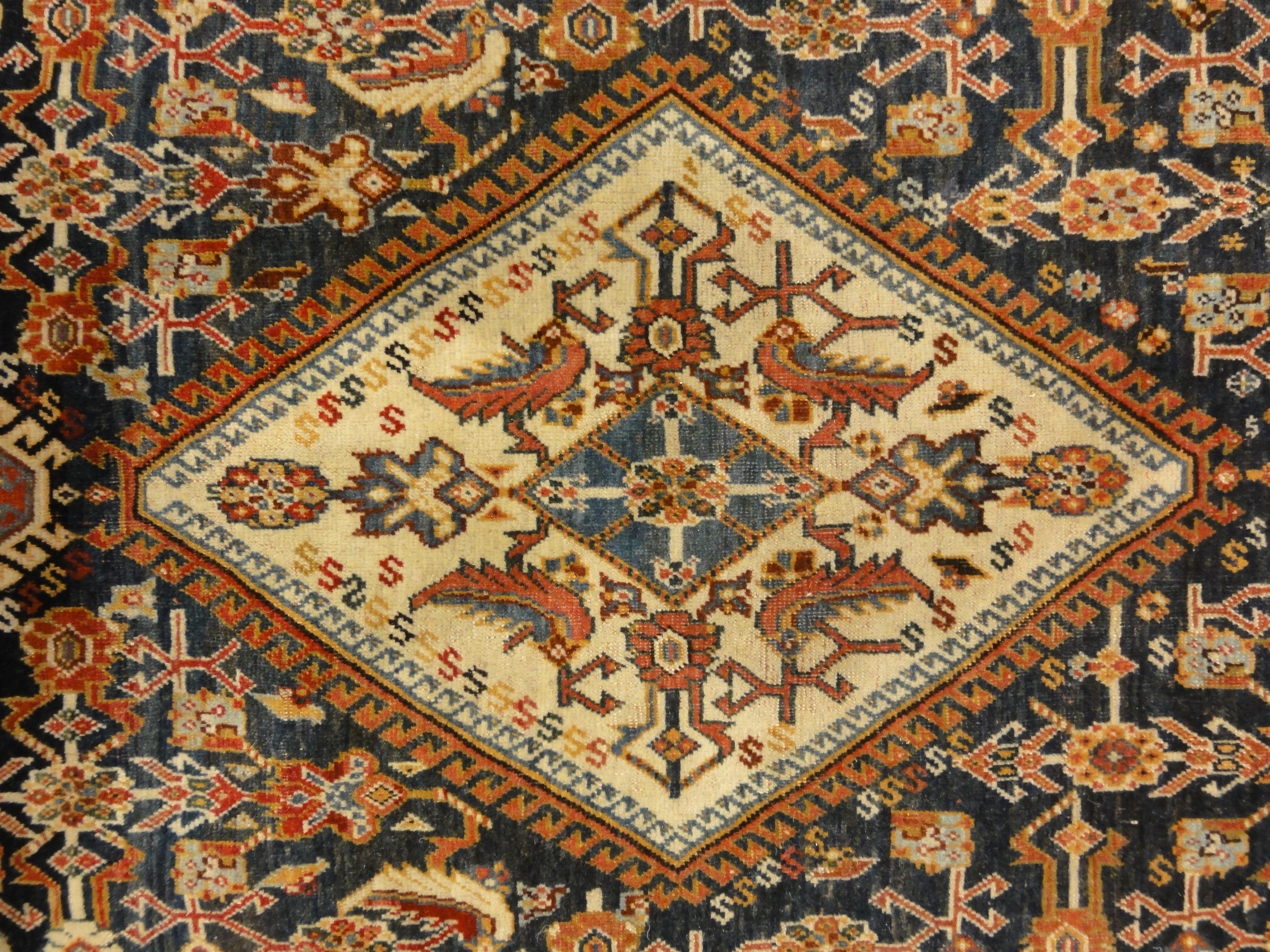Fine Antique Qashqai Kashkuli Rug 30700
