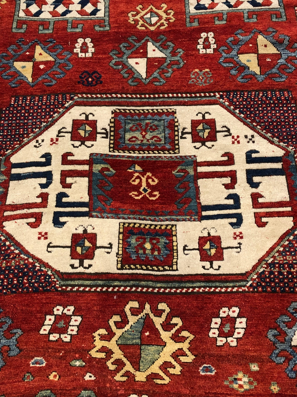 Antique Kazak Karachof (Karachov) Rug 37887