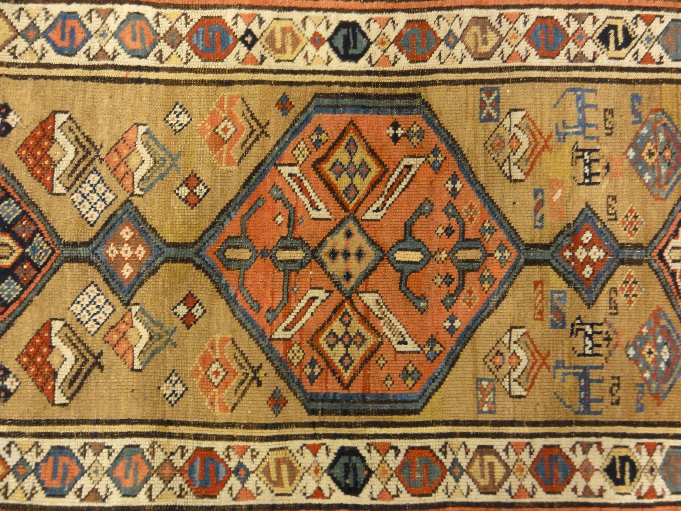 Antique Tribal Persian Camelhair Sarab 30153