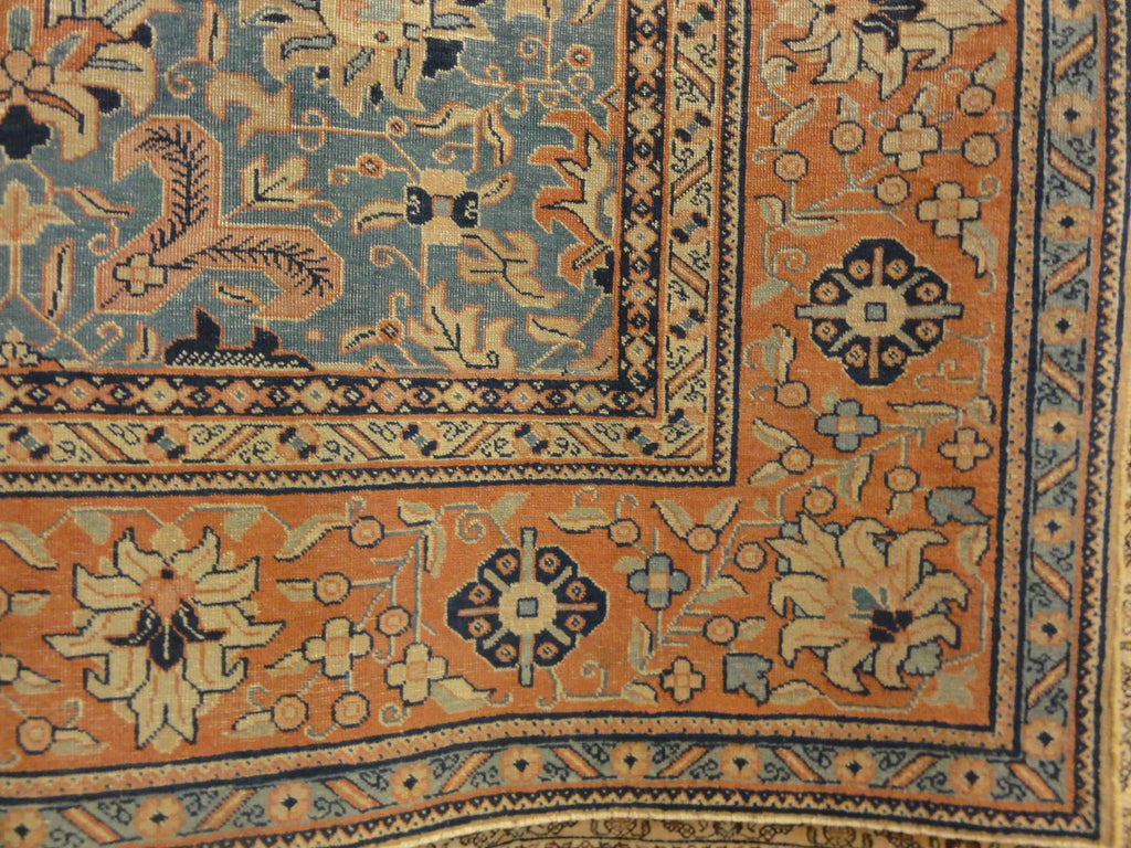 36005 Antique Tabriz Rug