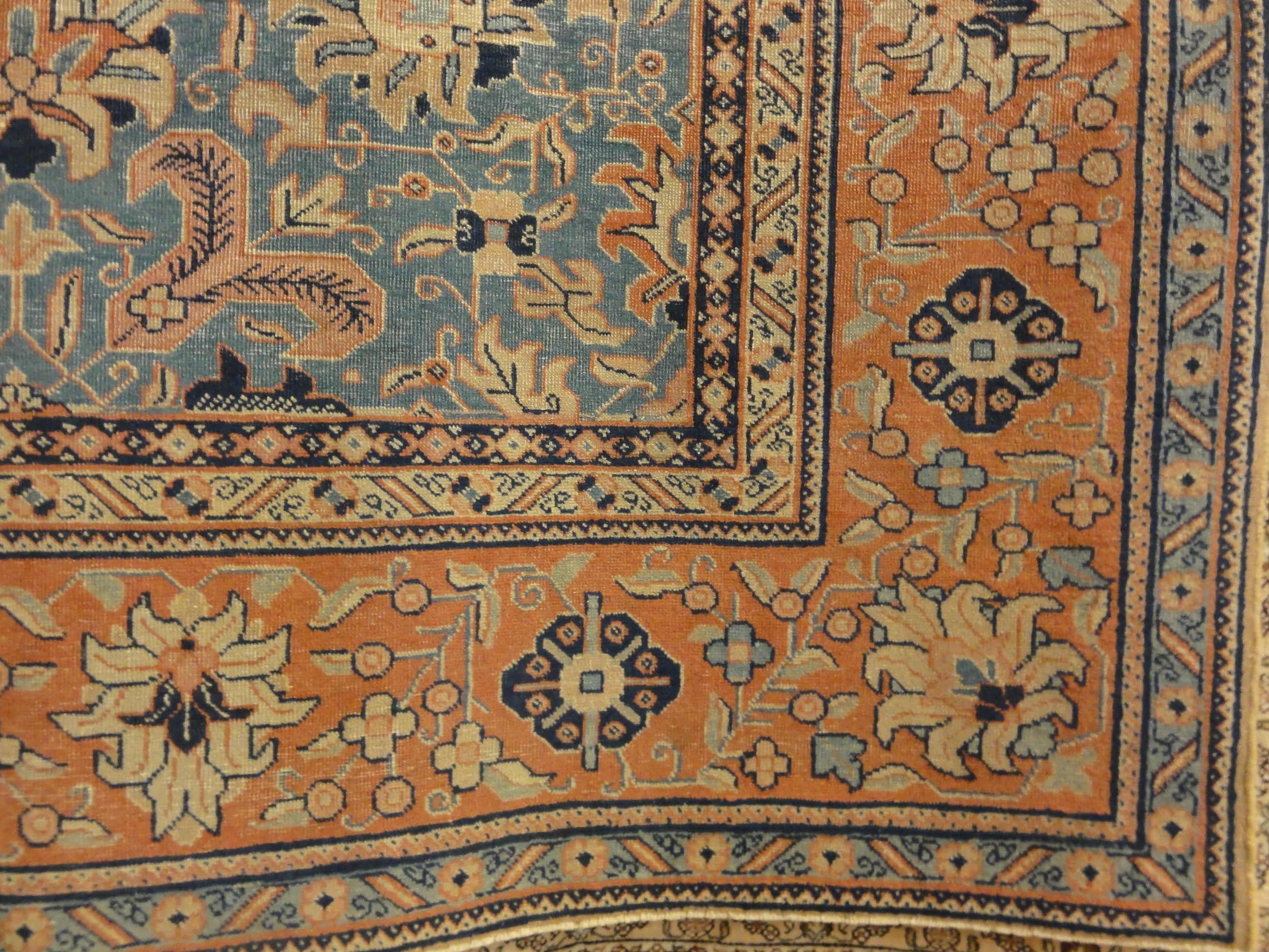 36005 Antique Tabriz Rug