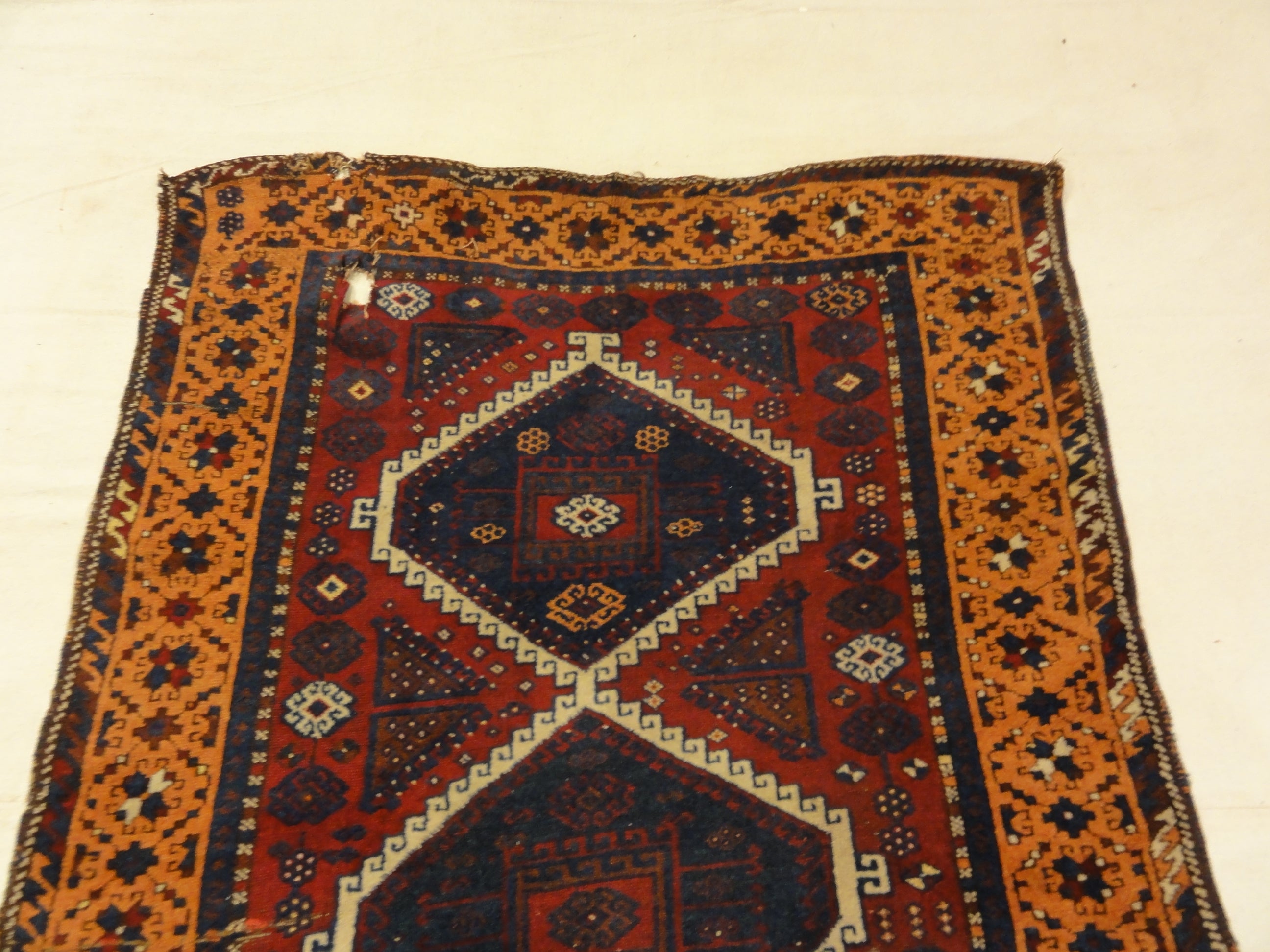 Antique Colorful Turkish Rug 30064