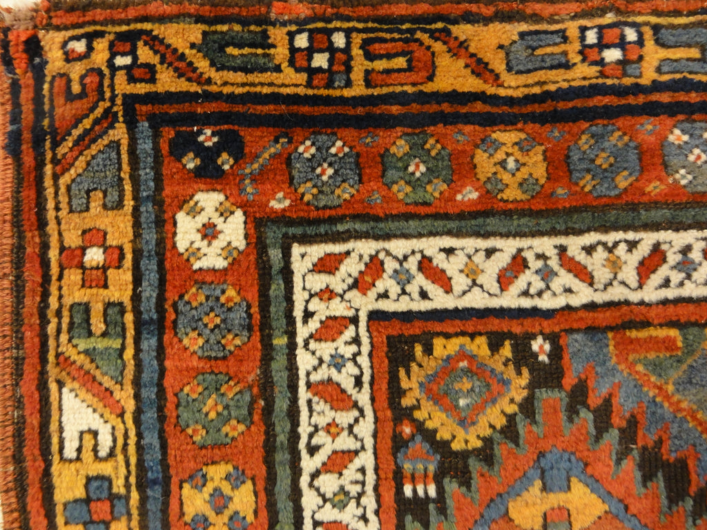 Rare Antique Shahsavan Savojbolagh Rug 30655