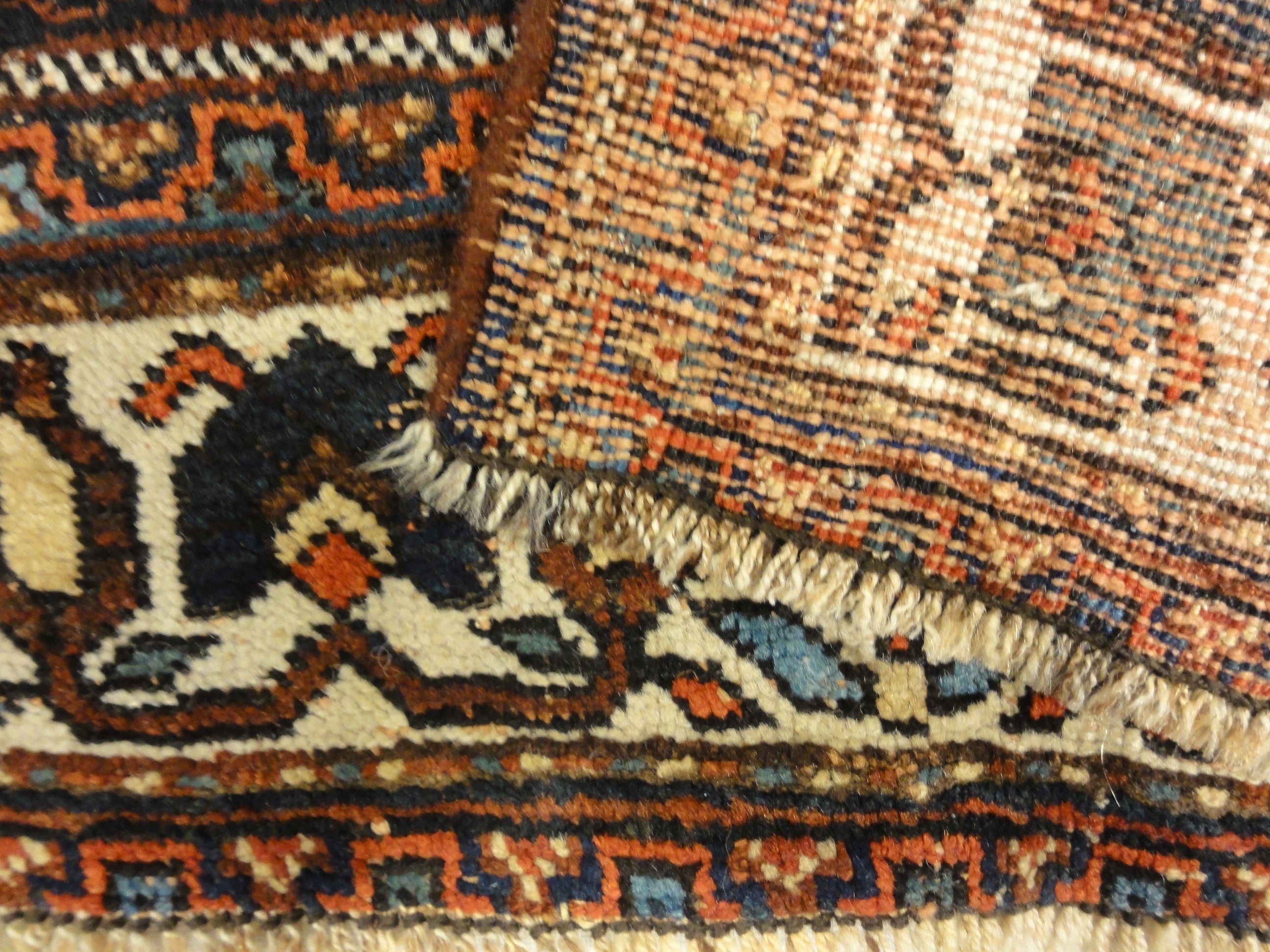 Afshar Persian French Flowers Rug 30165