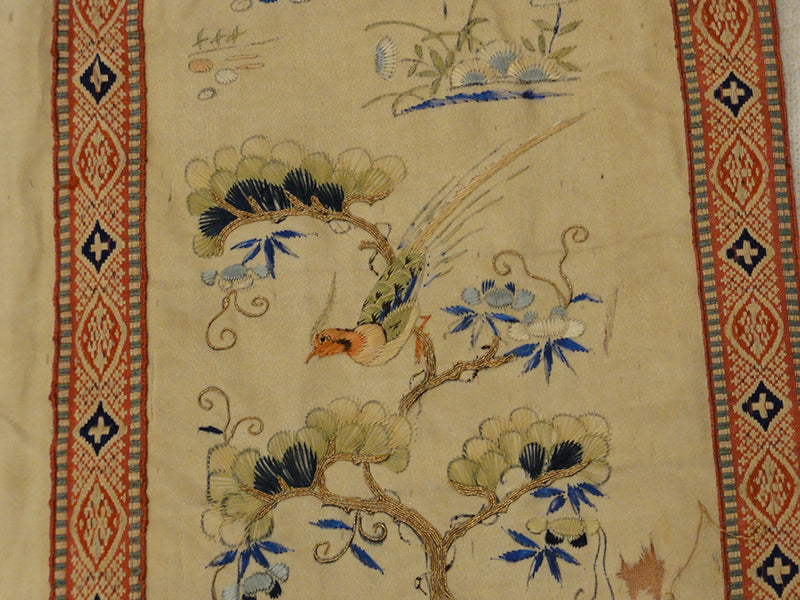 Rare Chinese Silk Textile 31750