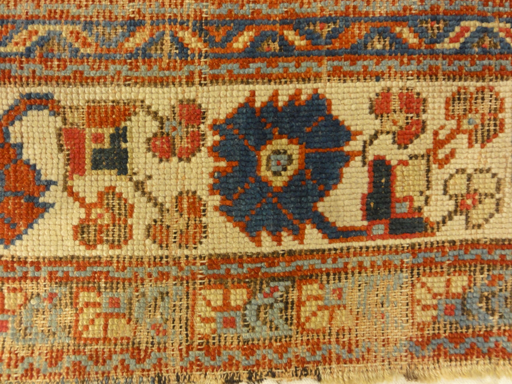 Rare Classical Milas Prayer Rug from Turkey Pre-1700s 30134