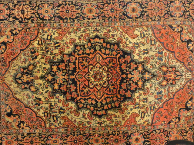 Antique Wool Sarouk Farahan 30039