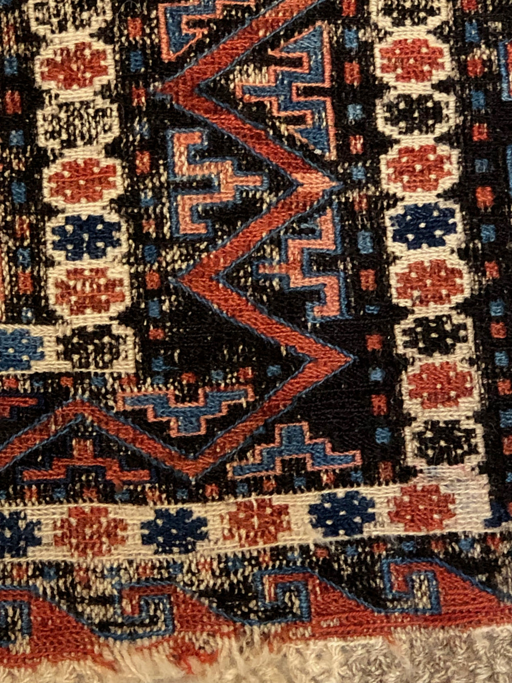 Antique Kuba Soumak Caucasian Rug 38229