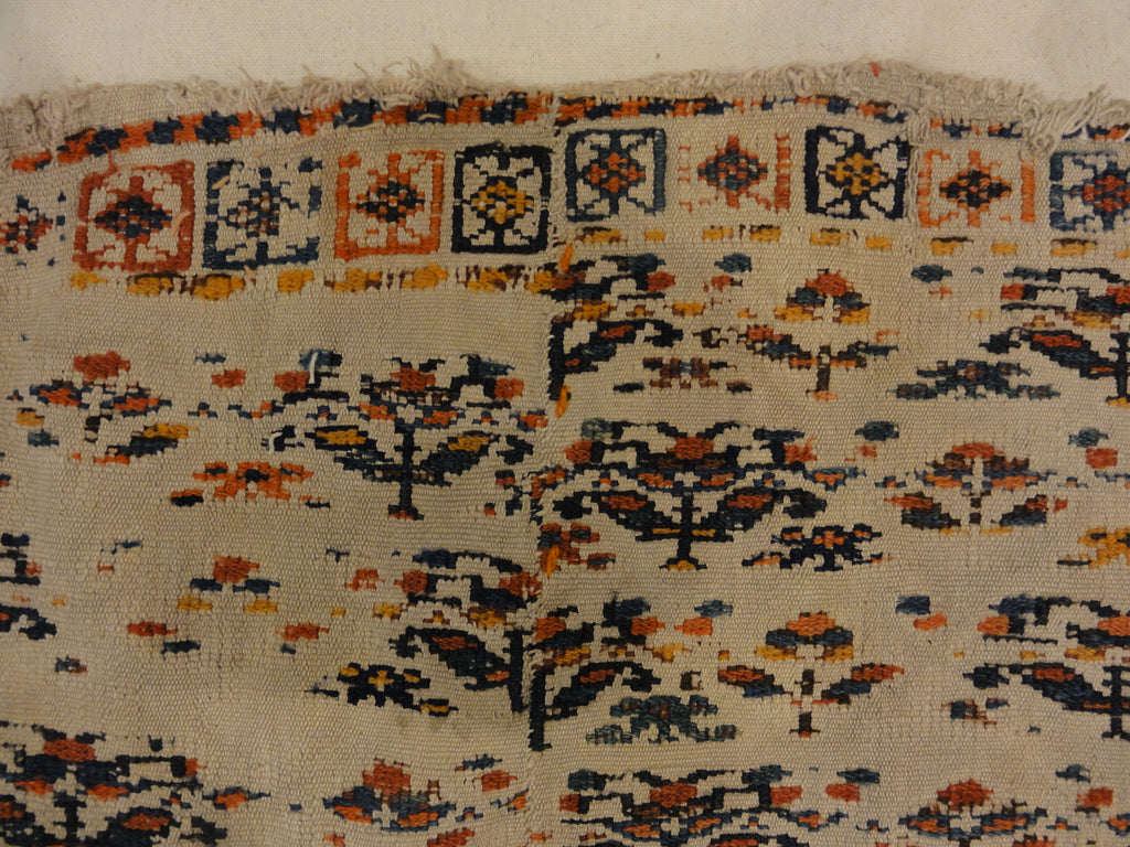 Fine Antique shahsavan korsi cover needle 30692