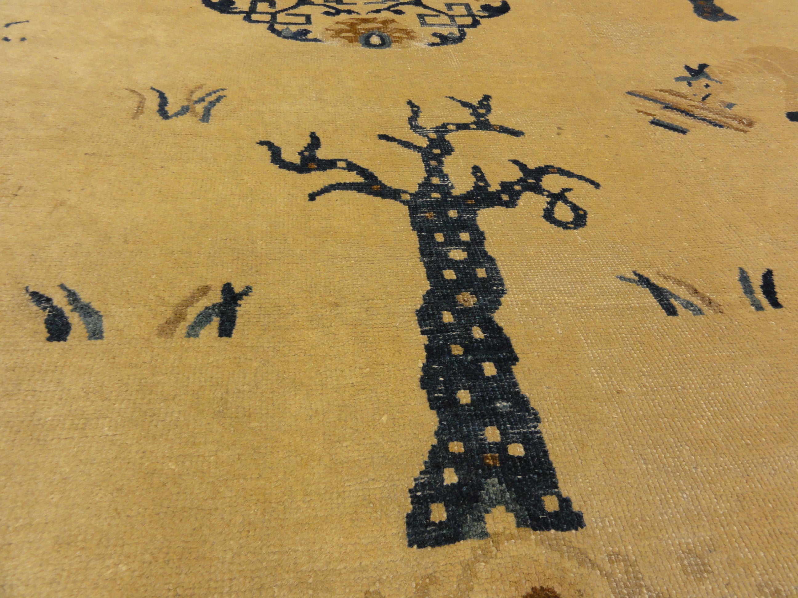 Antique Seven Horses Emperor’s Rug 30533