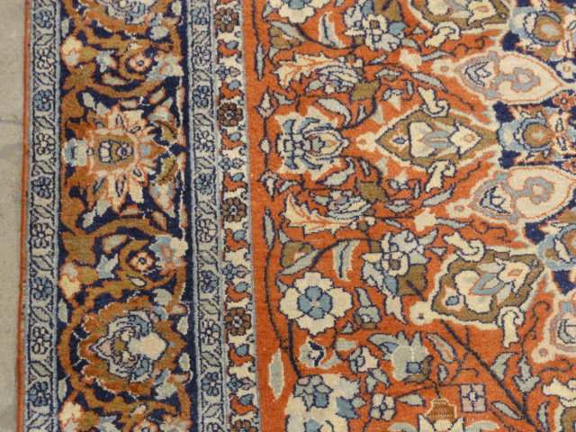 33646 Vintage Kashmiri Rug