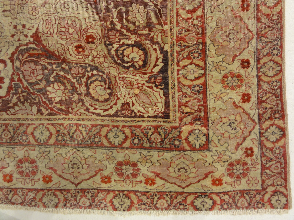 Rare Unique Kerman Area Rug Persian Genuine Woven Carpet Art Authentic Intricate Santa Barbara Design Center Rugs and More