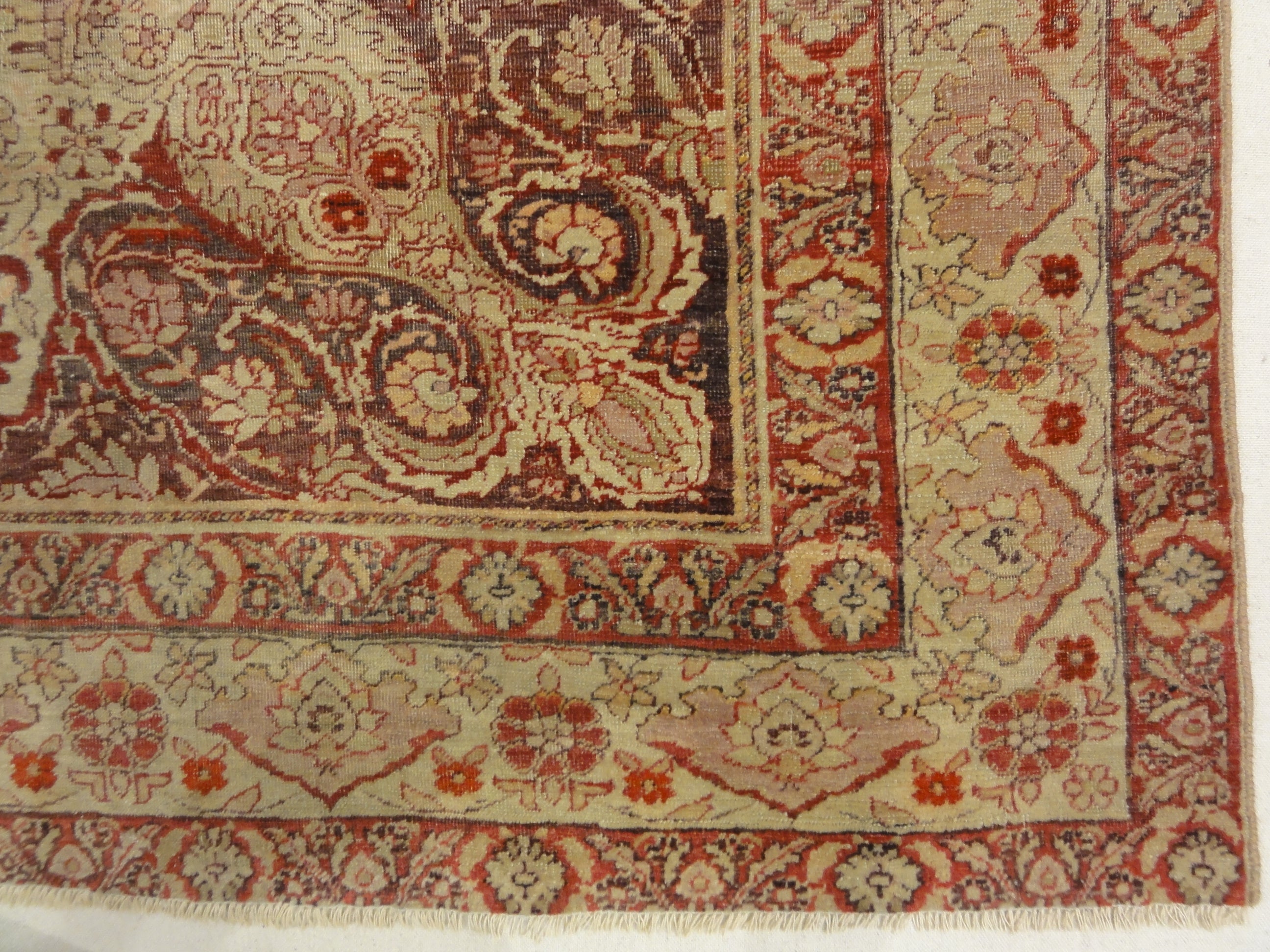 Rare Unique Kerman Area Rug Persian Genuine Woven Carpet Art Authentic Intricate Santa Barbara Design Center Rugs and More